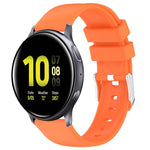 20mmスムース単色シリコンウォッチバンド、Samsung Galaxy Watch 4 Classic 42mm用、Samsung Galaxy Watch Active 2 44mm用、Samsung Galaxy Watch Active 2 40mm用、Samsung Galaxy Watch 42mm用