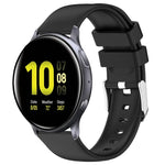20mmスムース単色シリコンウォッチバンド、Samsung Galaxy Watch 4 Classic 42mm用、Samsung Galaxy Watch Active 2 44mm用、Samsung Galaxy Watch Active 2 40mm用、Samsung Galaxy Watch 42mm用