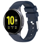 20mmスムース単色シリコンウォッチバンド、Samsung Galaxy Watch 4 Classic 42mm用、Samsung Galaxy Watch Active 2 44mm用、Samsung Galaxy Watch Active 2 40mm用、Samsung Galaxy Watch 42mm用