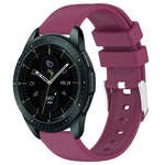 20mmスムース単色シリコンウォッチバンド、Samsung Galaxy Watch 4 Classic 42mm用、Samsung Galaxy Watch Active 2 44mm用、Samsung Galaxy Watch Active 2 40mm用、Samsung Galaxy Watch 42mm用