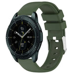 20mmスムース単色シリコンウォッチバンド、Samsung Galaxy Watch 4 Classic 42mm用、Samsung Galaxy Watch Active 2 44mm用、Samsung Galaxy Watch Active 2 40mm用、Samsung Galaxy Watch 42mm用