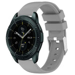 20mmスムース単色シリコンウォッチバンド、Samsung Galaxy Watch 4 Classic 42mm用、Samsung Galaxy Watch Active 2 44mm用、Samsung Galaxy Watch Active 2 40mm用、Samsung Galaxy Watch 42mm用