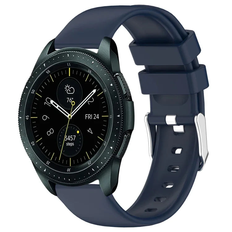 20mmスムース単色シリコンウォッチバンド、Samsung Galaxy Watch 4 Classic 42mm用、Samsung Galaxy Watch Active 2 44mm用、Samsung Galaxy Watch Active 2 40mm用、Samsung Galaxy Watch 42mm用