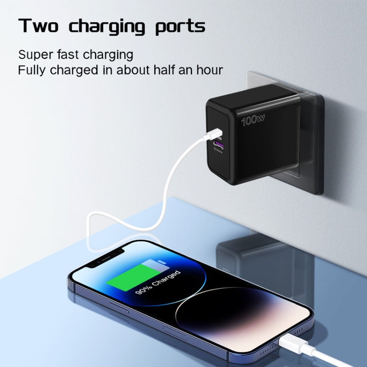 USB 67W / Type-C PD 33W 超高速充電 フルプロトコル モバイルフォン充電器 EUプラグ EUプラグ