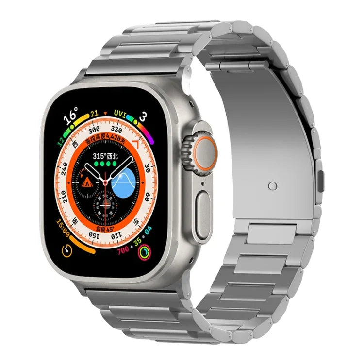 I字型 チタンウォッチバンド、Apple Watch SE 2023 44mm 用、Apple Watch Ultra 2 49mm 用、Apple Watch Series 9 45mm 用、Apple Watch Ultra 49mm 用、Apple Watch Series 8 45mm 用、Apple Watch SE 2022 44mm 用、Apple Watch Series 7 45mm 用