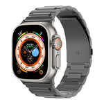 I字型 チタンウォッチバンド、Apple Watch SE 2023 44mm 用、Apple Watch Ultra 2 49mm 用、Apple Watch Series 9 45mm 用、Apple Watch Ultra 49mm 用、Apple Watch Series 8 45mm 用、Apple Watch SE 2022 44mm 用、Apple Watch Series 7 45mm 用
