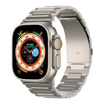 I字型 チタンウォッチバンド、Apple Watch SE 2023 44mm 用、Apple Watch Ultra 2 49mm 用、Apple Watch Series 9 45mm 用、Apple Watch Ultra 49mm 用、Apple Watch Series 8 45mm 用、Apple Watch SE 2022 44mm 用、Apple Watch Series 7 45mm 用