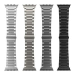 I字型 チタンウォッチバンド、Apple Watch SE 2023 44mm 用、Apple Watch Ultra 2 49mm 用、Apple Watch Series 9 45mm 用、Apple Watch Ultra 49mm 用、Apple Watch Series 8 45mm 用、Apple Watch SE 2022 44mm 用、Apple Watch Series 7 45mm 用