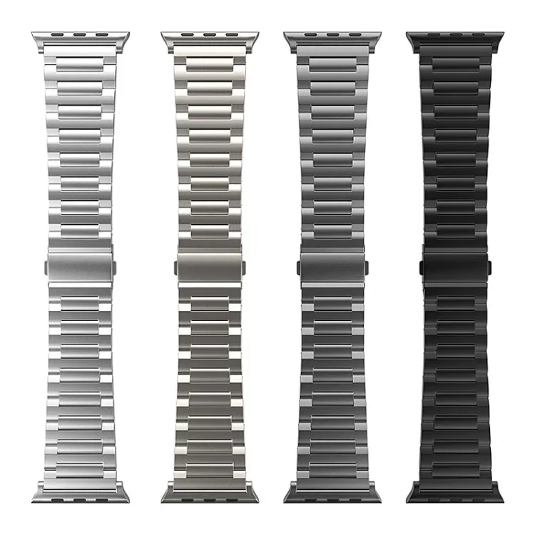 I字型 チタンウォッチバンド、Apple Watch SE 2023 44mm 用、Apple Watch Ultra 2 49mm 用、Apple Watch Series 9 45mm 用、Apple Watch Ultra 49mm 用、Apple Watch Series 8 45mm 用、Apple Watch SE 2022 44mm 用、Apple Watch Series 7 45mm 用