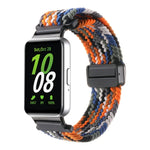 Samsung Galaxy Fit3用マグネットバックルナイロン編みウォッチバンド