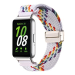 Samsung Galaxy Fit3用マグネットバックルナイロン編みウォッチバンド
