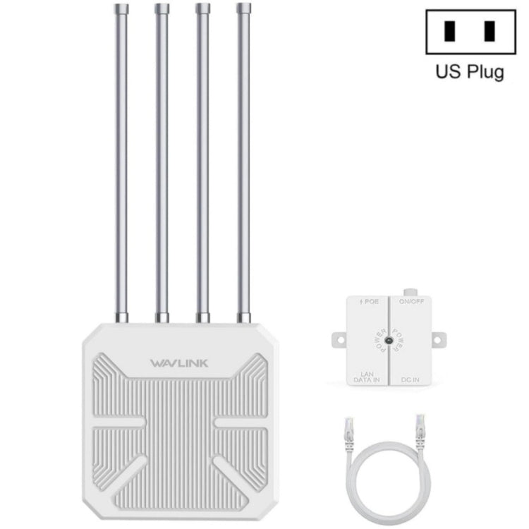 WAVLINK WN573HX3 AX3000 防水屋外WiFi ワイヤレス屋外デュアルバンドルーター、USプラグ、UKプラグ、EUプラグ、AUプラグ