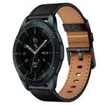 20mm SXコネクターメタルボタンスイッチレザーバンド、Samsung Galaxy Watch 5、Samsung Galaxy Watch 5 Pro、Samsung Galaxy Watch 4、Samsung Galaxy Gear Sport、Samsung Galaxy Watch 3 41mm、Samsung Galaxy Watch Active用
