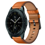 20mm SXコネクターメタルボタンスイッチレザーバンド、Samsung Galaxy Watch 5、Samsung Galaxy Watch 5 Pro、Samsung Galaxy Watch 4、Samsung Galaxy Gear Sport、Samsung Galaxy Watch 3 41mm、Samsung Galaxy Watch Active用