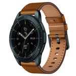 20mm SXコネクターメタルボタンスイッチレザーバンド、Samsung Galaxy Watch 5、Samsung Galaxy Watch 5 Pro、Samsung Galaxy Watch 4、Samsung Galaxy Gear Sport、Samsung Galaxy Watch 3 41mm、Samsung Galaxy Watch Active用
