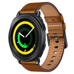 20mm SXコネクターメタルボタンスイッチレザーバンド、Samsung Galaxy Watch 5、Samsung Galaxy Watch 5 Pro、Samsung Galaxy Watch 4、Samsung Galaxy Gear Sport、Samsung Galaxy Watch 3 41mm、Samsung Galaxy Watch Active用