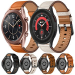 20mm SXコネクターメタルボタンスイッチレザーバンド、Samsung Galaxy Watch 5、Samsung Galaxy Watch 5 Pro、Samsung Galaxy Watch 4、Samsung Galaxy Gear Sport、Samsung Galaxy Watch 3 41mm、Samsung Galaxy Watch Active用