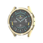 Samsung Galaxy Watch 7 40mm用シングルダイヤモンドホロウPCウォッチ保護ケース