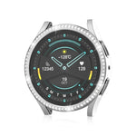 Samsung Galaxy Watch 7 40mm用シングルダイヤモンドホロウPCウォッチ保護ケース