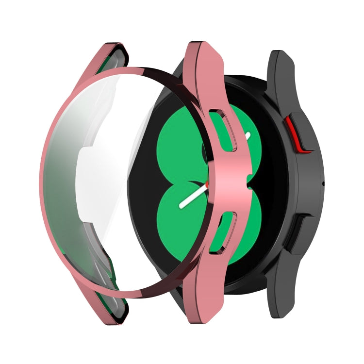 全面保護 TPU 電気めっきウォッチ保護ケース、Samsung Galaxy Watch FE 40mm用
