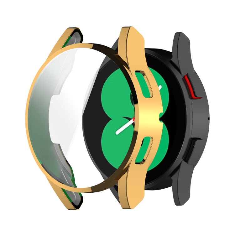 全面保護 TPU 電気めっきウォッチ保護ケース、Samsung Galaxy Watch FE 40mm用