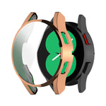 全面保護 TPU 電気めっきウォッチ保護ケース、Samsung Galaxy Watch FE 40mm用