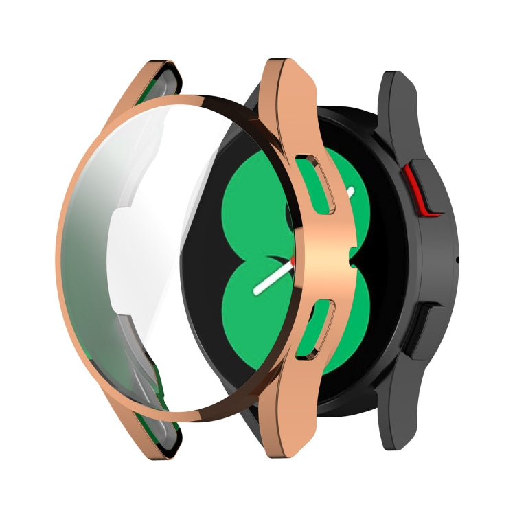 全面保護 TPU 電気めっきウォッチ保護ケース、Samsung Galaxy Watch FE 40mm用