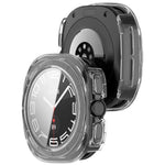 強化フィルム一体型防水PCウォッチ保護カバー、Samsung Galaxy Watch Ultra 47mm / Ultra 2025用、Samsung Galaxy Watch 7 44mm用、Samsung Galaxy Watch 7 40mm用