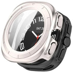 強化フィルム一体型防水PCウォッチ保護カバー、Samsung Galaxy Watch Ultra 47mm / Ultra 2025用、Samsung Galaxy Watch 7 44mm用、Samsung Galaxy Watch 7 40mm用