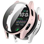 強化フィルム一体型防水PCウォッチ保護カバー、Samsung Galaxy Watch Ultra 47mm / Ultra 2025用、Samsung Galaxy Watch 7 44mm用、Samsung Galaxy Watch 7 40mm用