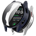 強化フィルム一体型防水PCウォッチ保護カバー、Samsung Galaxy Watch Ultra 47mm / Ultra 2025用、Samsung Galaxy Watch 7 44mm用、Samsung Galaxy Watch 7 40mm用