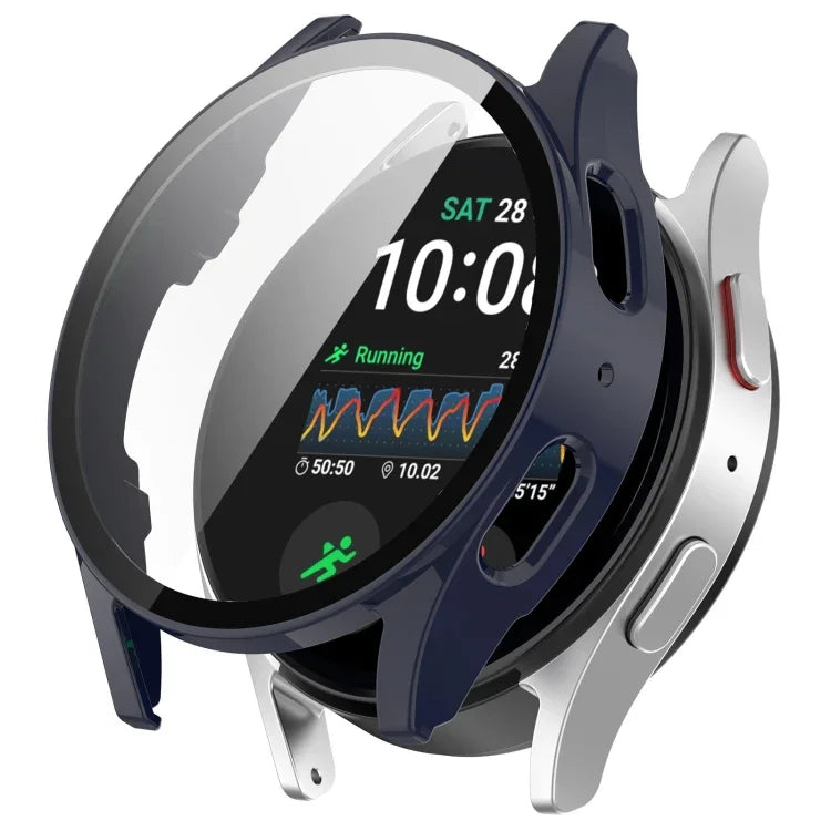強化フィルム一体型防水PCウォッチ保護カバー、Samsung Galaxy Watch Ultra 47mm / Ultra 2025用、Samsung Galaxy Watch 7 44mm用、Samsung Galaxy Watch 7 40mm用