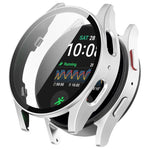 強化フィルム一体型防水PCウォッチ保護カバー、Samsung Galaxy Watch Ultra 47mm / Ultra 2025用、Samsung Galaxy Watch 7 44mm用、Samsung Galaxy Watch 7 40mm用