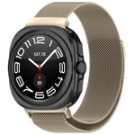 Samsung Galaxy Watch Ultra 47mm用ミラノマグネティックメタルスチールウォッチバンド
