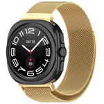 Samsung Galaxy Watch Ultra 47mm用ミラノマグネティックメタルスチールウォッチバンド