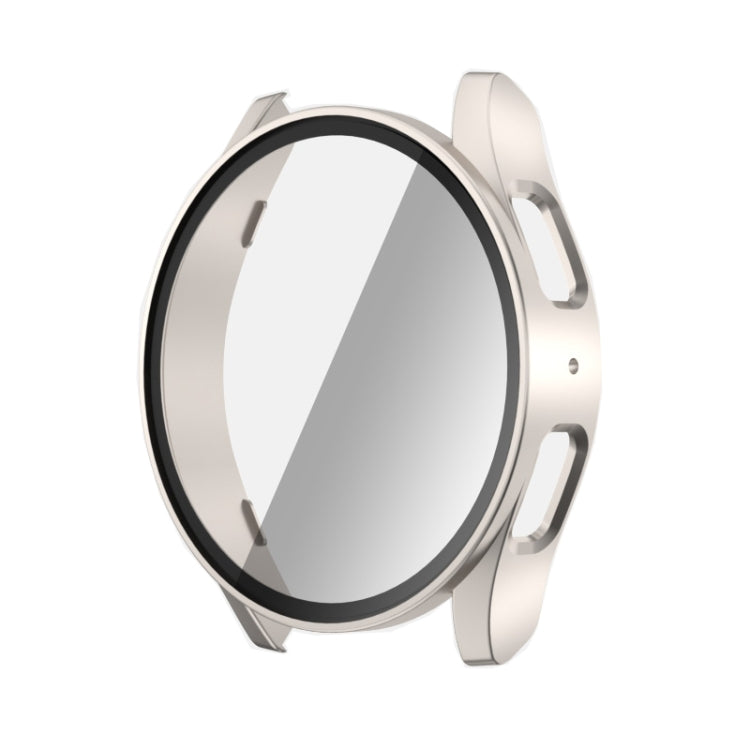 PC + 強化フィルム一体型ウォッチ保護ケース、Samsung Galaxy Watch 7 44mm用、Samsung Galaxy Watch 7 40mm用