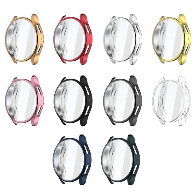 Full Coverage TPU Electroplated Watch Protective Case, For Samsun Galaxy Watch 7 44mm, For Samsun Galaxy Watch 7 40mm