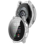 シングルロウ ダイヤモンド PC + 強化フィルム 一体型ウォッチ保護ケース Samsung Galaxy Watch 7 44mm用, Samsung Galaxy Watch 7 40mm用