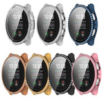 シングルロウ ダイヤモンド PC + 強化フィルム 一体型ウォッチ保護ケース Samsung Galaxy Watch 7 44mm用, Samsung Galaxy Watch 7 40mm用