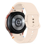 フラット縫製デザイン シリコンウォッチバンド Sansung Galaxy Watch5 Pro 45mm用, Fou Samsung Galaxy Watch 4 40 / 44mm用, Samsung Galaxy Watch 4 Classic 42 / 46mm用