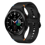 フラット縫製デザイン シリコンウォッチバンド Sansung Galaxy Watch5 Pro 45mm用, Fou Samsung Galaxy Watch 4 40 / 44mm用, Samsung Galaxy Watch 4 Classic 42 / 46mm用