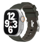 ツートンカラーシリコンウォッチバンド、Apple Watch Series 4 44mm用、Apple Watch Series 4 40mm用