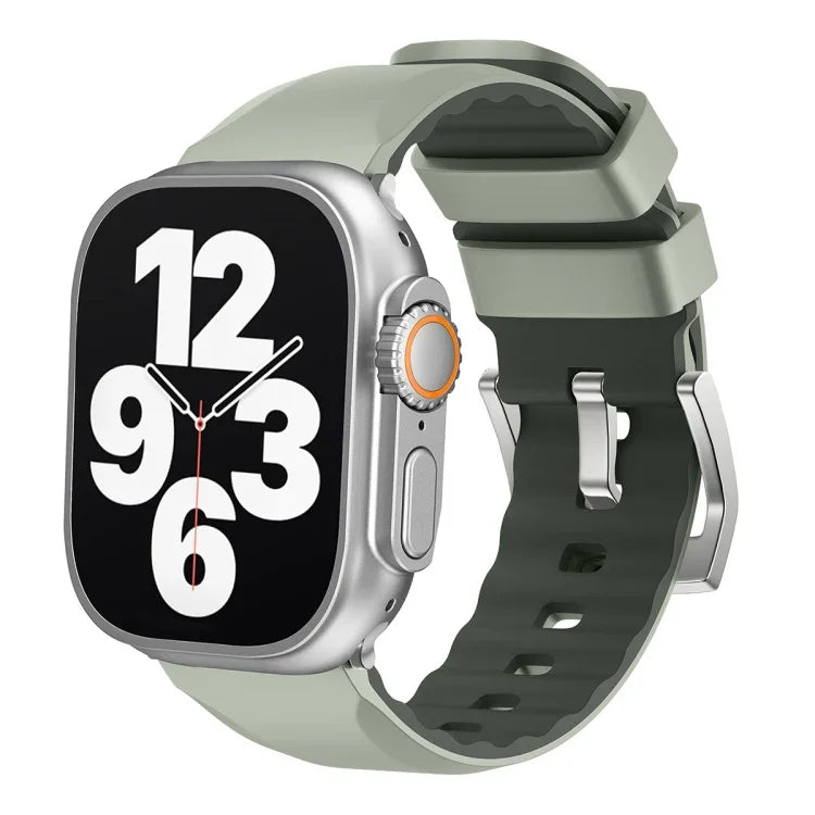 ツートンカラーシリコンウォッチバンド、Apple Watch Series 4 44mm用、Apple Watch Series 4 40mm用