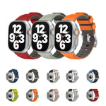 ツートンカラーシリコンウォッチバンド、Apple Watch Series 4 44mm用、Apple Watch Series 4 40mm用
