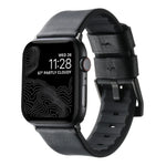 本革ハイブリッドシリコンウォッチバンド、Apple Watch Series 10 46mm用、Apple Watch Series 10 42mm用、Apple Watch SE 2023 44mm用、Apple Watch SE 2023 40mm用、Apple Watch Ultra 2 49mm用、Apple Watch Series 9 45mm用