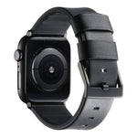 本革ハイブリッドシリコンウォッチバンド、Apple Watch Series 10 46mm用、Apple Watch Series 10 42mm用、Apple Watch SE 2023 44mm用、Apple Watch SE 2023 40mm用、Apple Watch Ultra 2 49mm用、Apple Watch Series 9 45mm用