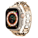 クイックリリース メタルチェーンウォッチバンド、Apple Watch SE 2023 44mm用、Apple Watch SE 2023 40mm用、Apple Watch Ultra 2 49mm用、Apple Watch Series 9 45mm用、Apple Watch Series 9 41mm用、Apple Watch Ultra 49mm用、Apple Watch Series 8 41mm用...