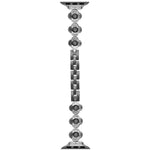Four Leaf Clover Quick-Release Metal Chain Watch Band, For Apple Watch SE 2023 44mm, For Apple Watch SE 2023 40mm, For Apple Watch Ultra 2 49mm, For Apple Watch Series 9 45mm, For Apple Watch Series 9 41mm, For Apple Watch Ultra 49mm                   ...