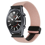 22mm Magnetic Buckle Braided Watch Band, For Samsung Galaxy Gear S3 Frontier, For Samsung Galaxy Watch 3 45mm