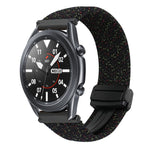 22mm Magnetic Buckle Braided Watch Band, For Samsung Galaxy Gear S3 Frontier, For Samsung Galaxy Watch 3 45mm